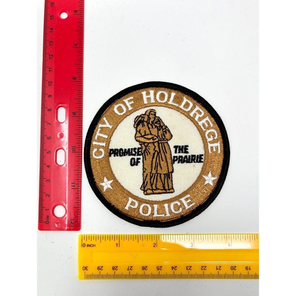 City of Holdrege Nebraska NE Emboridered Police Department Patch